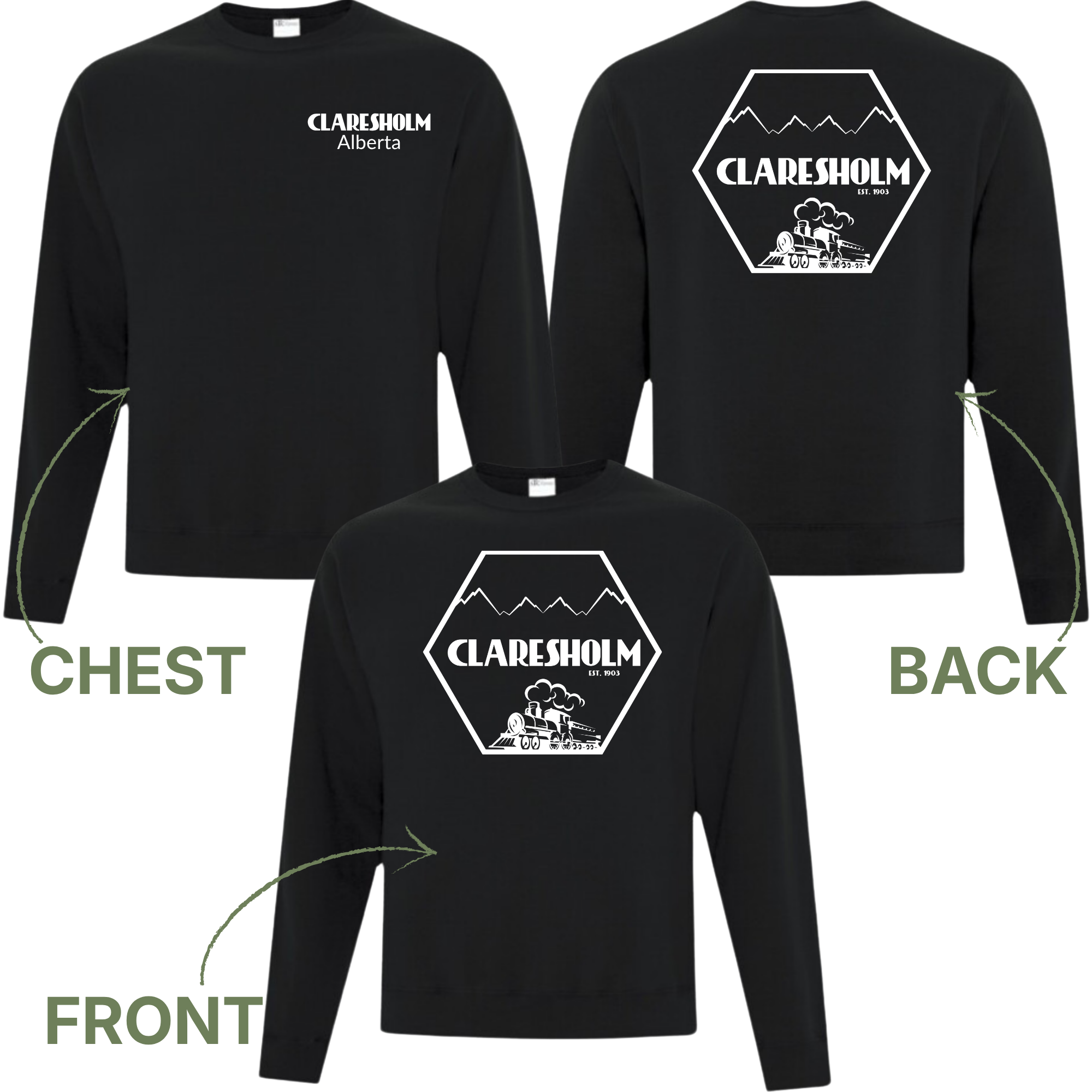 Claresholm Crewneck