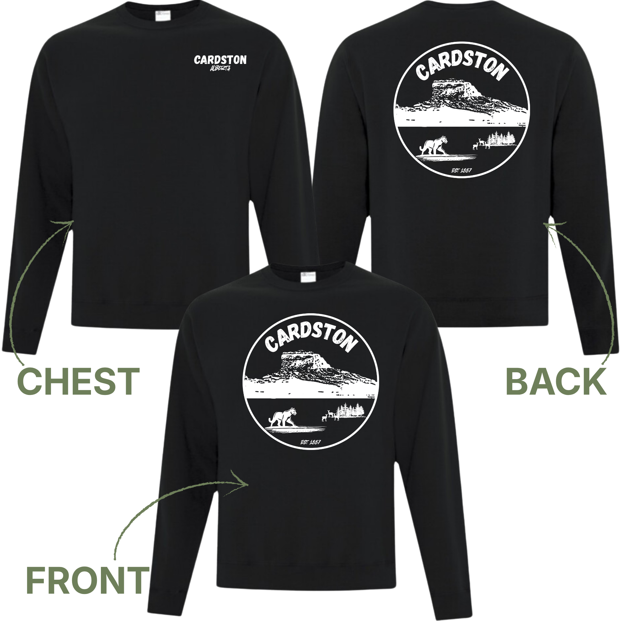 Cardston Crewneck