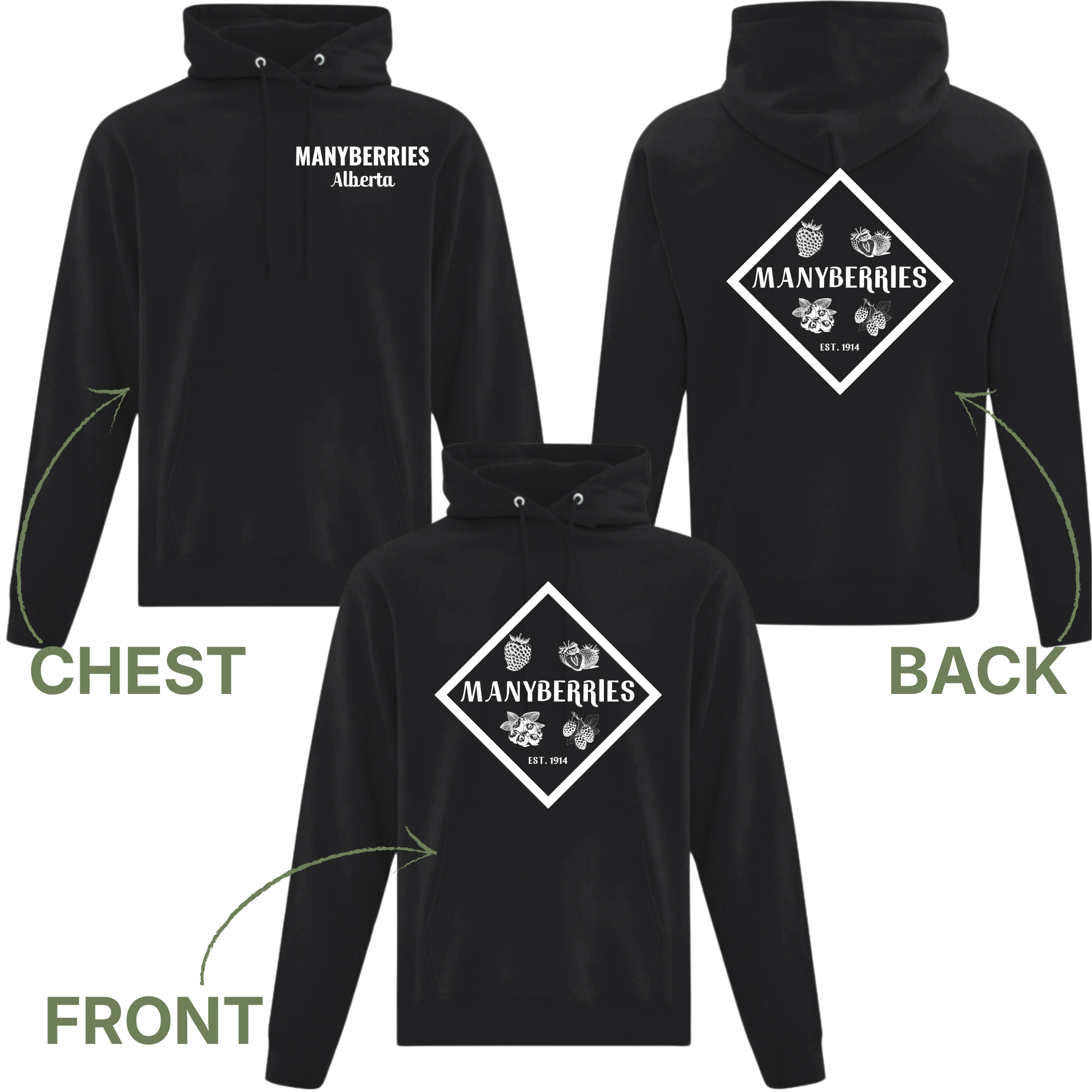 Manyberries Hoodie