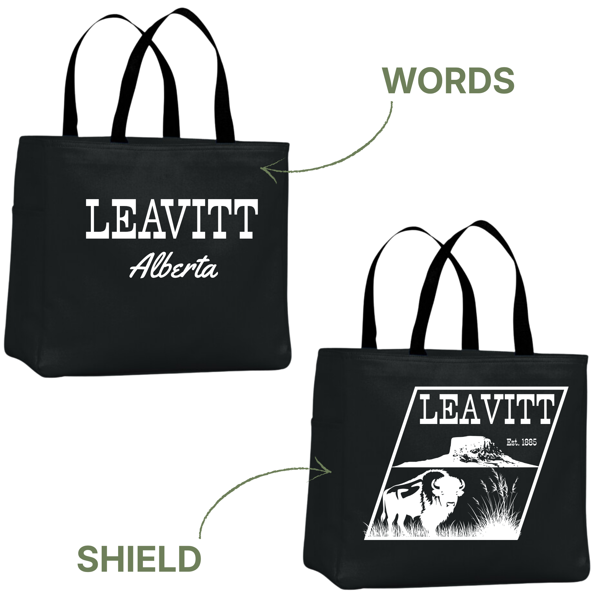 Leavitt Tote Bag