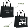 Mountain View Tote Bag