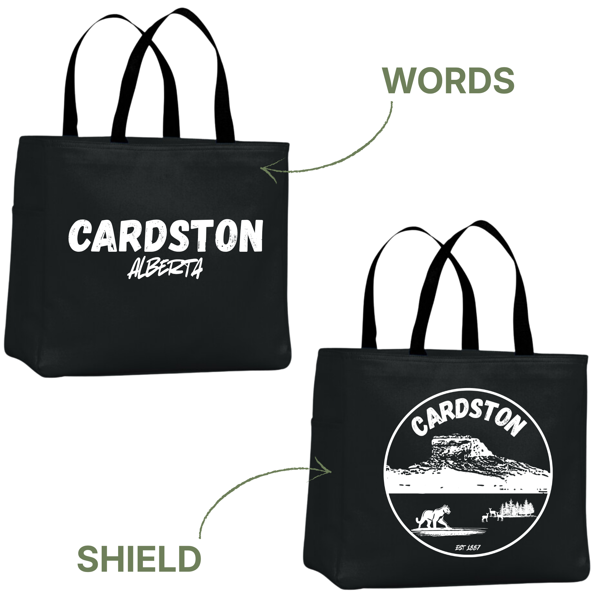 Cardston Tote Bag