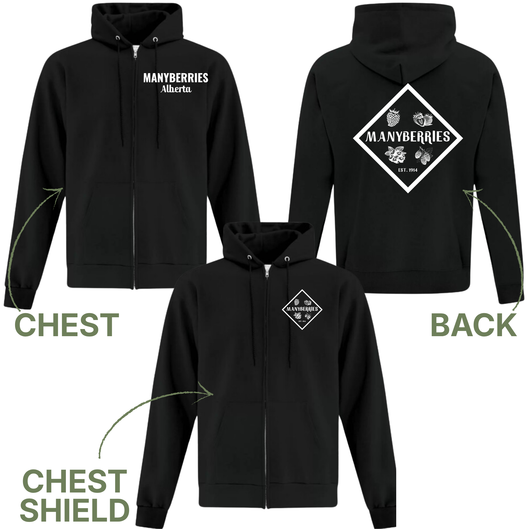 Manyberries Hoodie