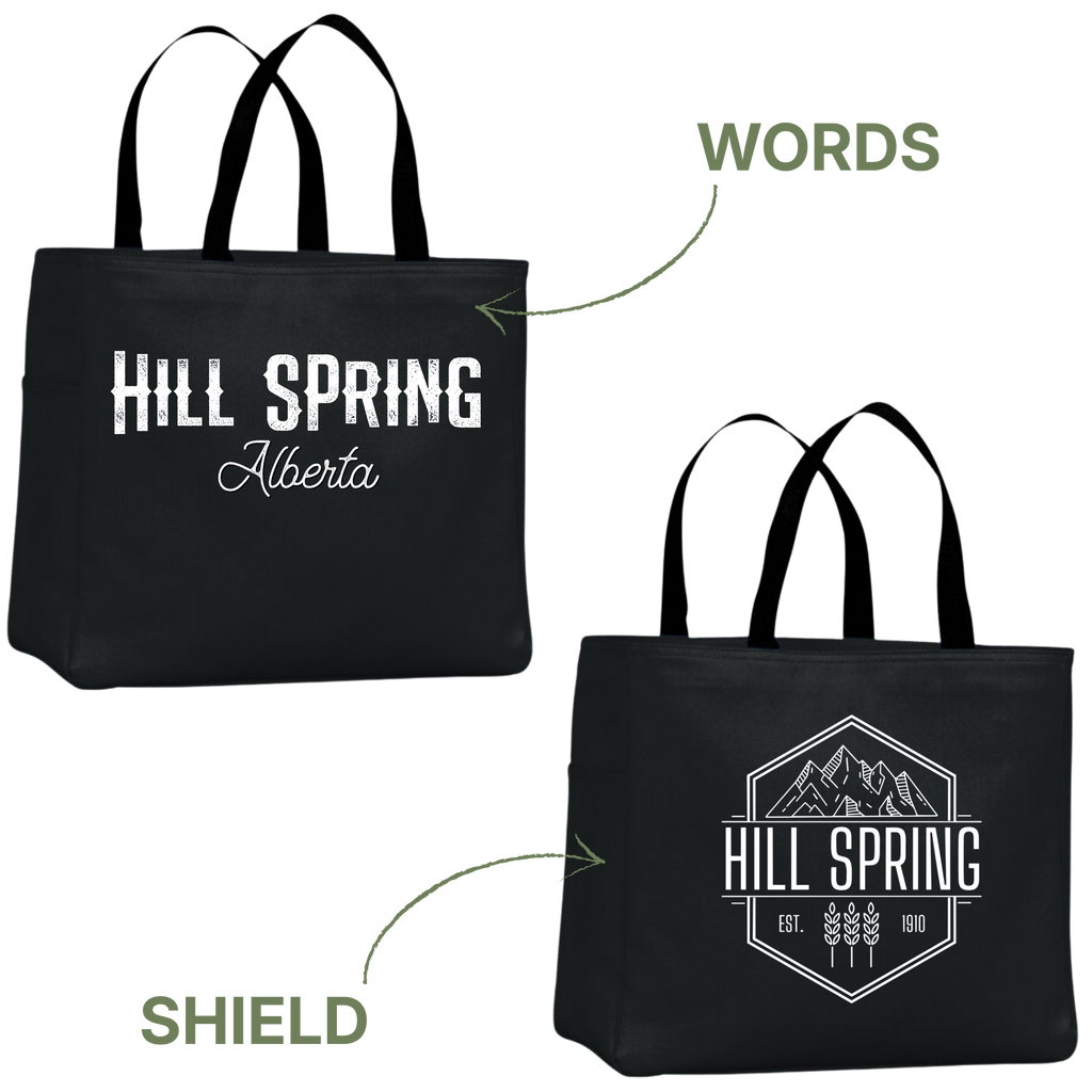Hill Spring Tote Bag